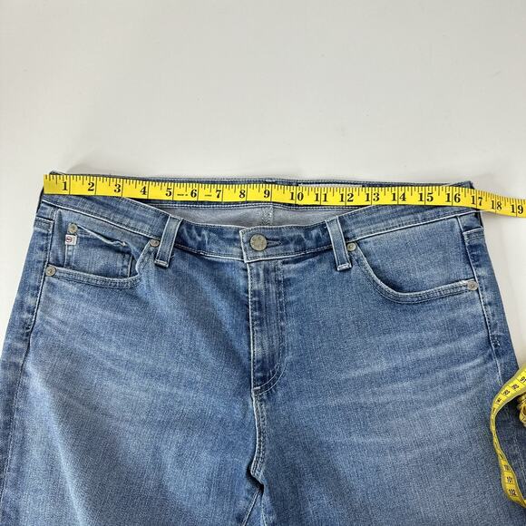 AG Adriano Goldschmied Jeans Womens 32 Blue Legging Ankle Skinny Stretch - Picture 13 of 16